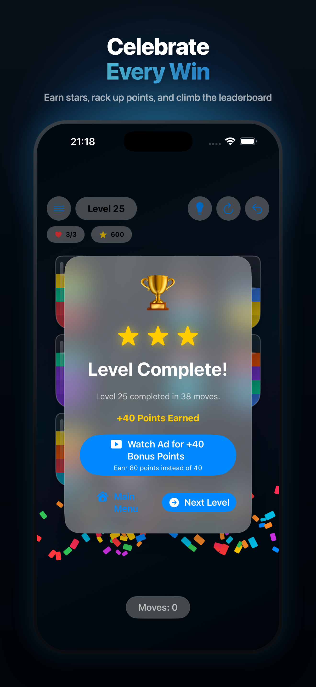 Chromaflow: Color Sort screenshot 3