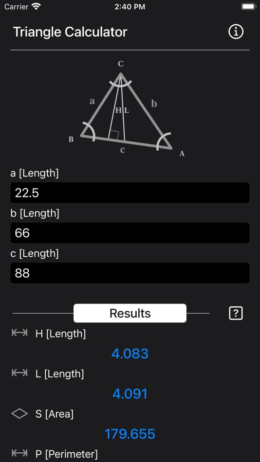 #9. Triangle Calculator Plus (iOS) 由: Heng Jia Liang
