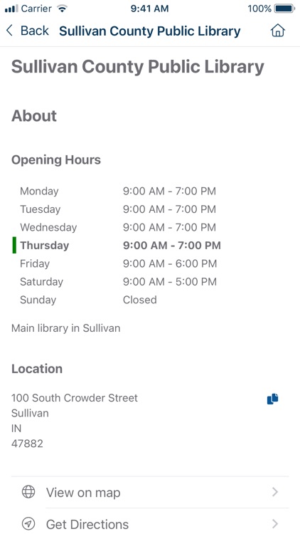 Sullivan County Library