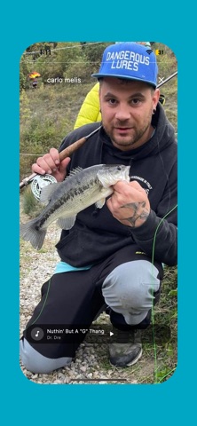 ifishing - social media iPhone screenshot