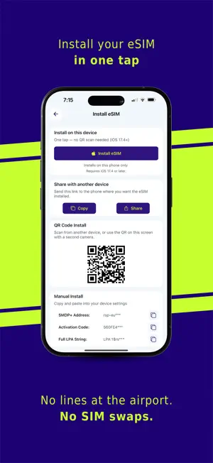 MyEsim: Travel eSIM & Data screenshot 3