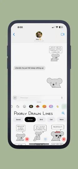 Screenshot von Poorly Drawn Lines auf dem iPhone 2