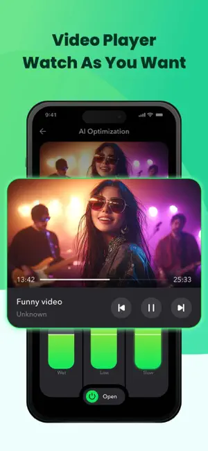 Pureflow Player: Music Player iPhone screenshot 2