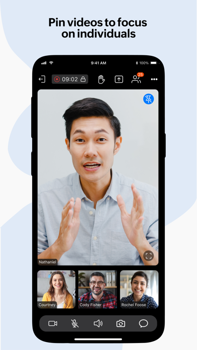 Screenshot #2 pour Zoho Meeting - Meet Virtually