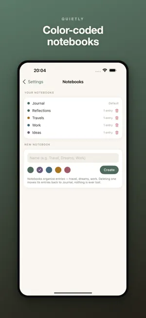 Quietly: Private Journal screenshot 4