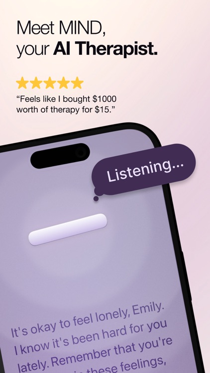 MIND: AI Therapist & Coach