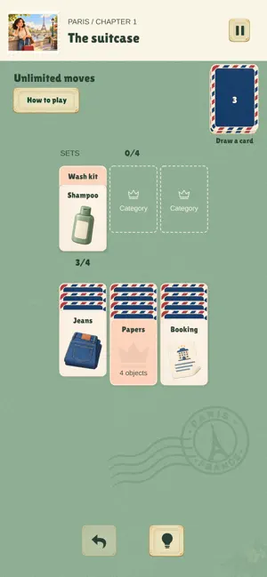 Postcards Solitaire screenshot 1