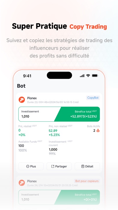 Screenshot #3 pour Pionex - Bots de trading
