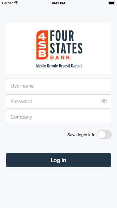 App screenshot