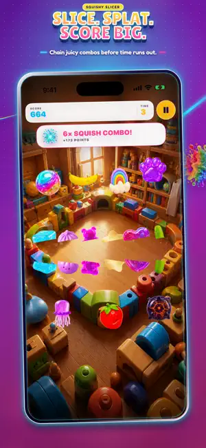 Squishy Slicer: Slime ASMR screenshot 2