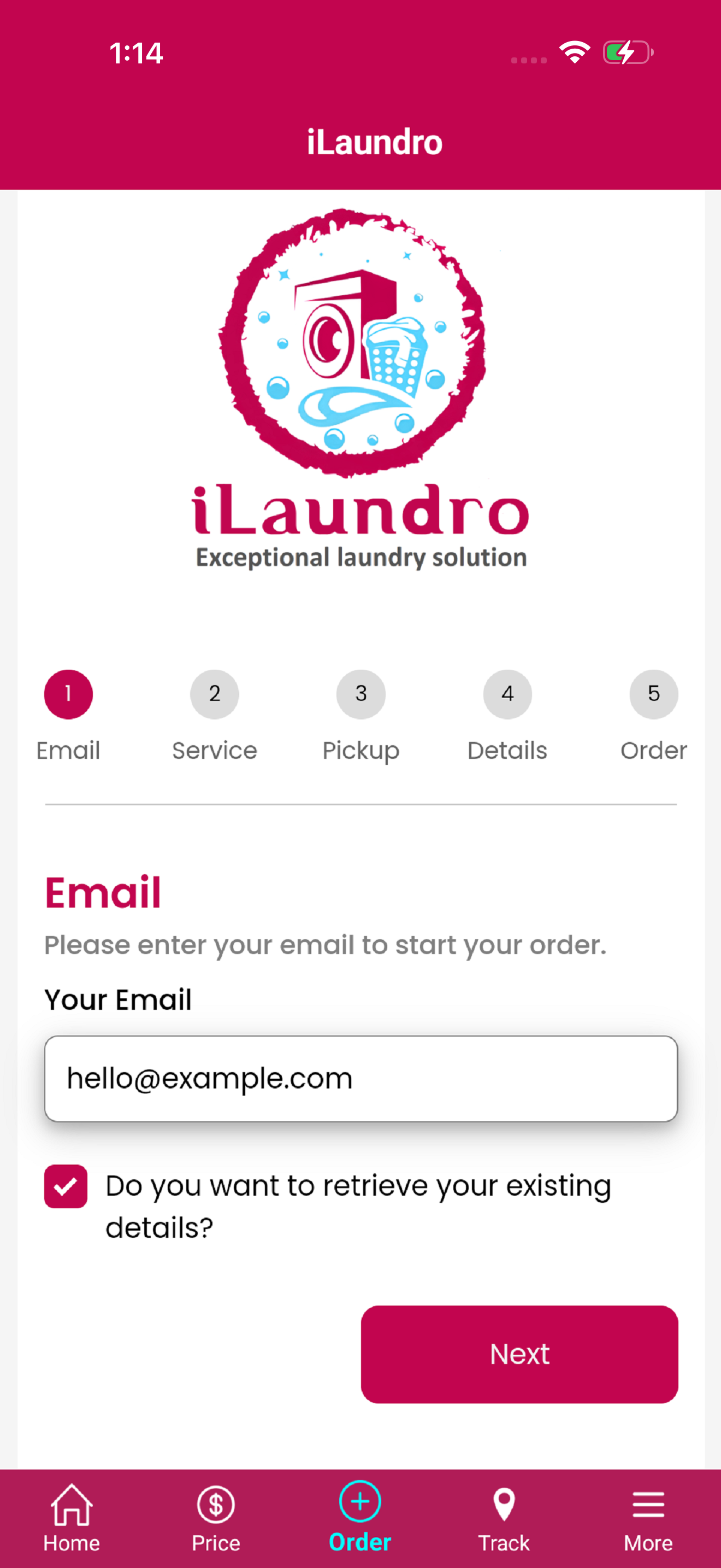 iLaundro screenshot 3