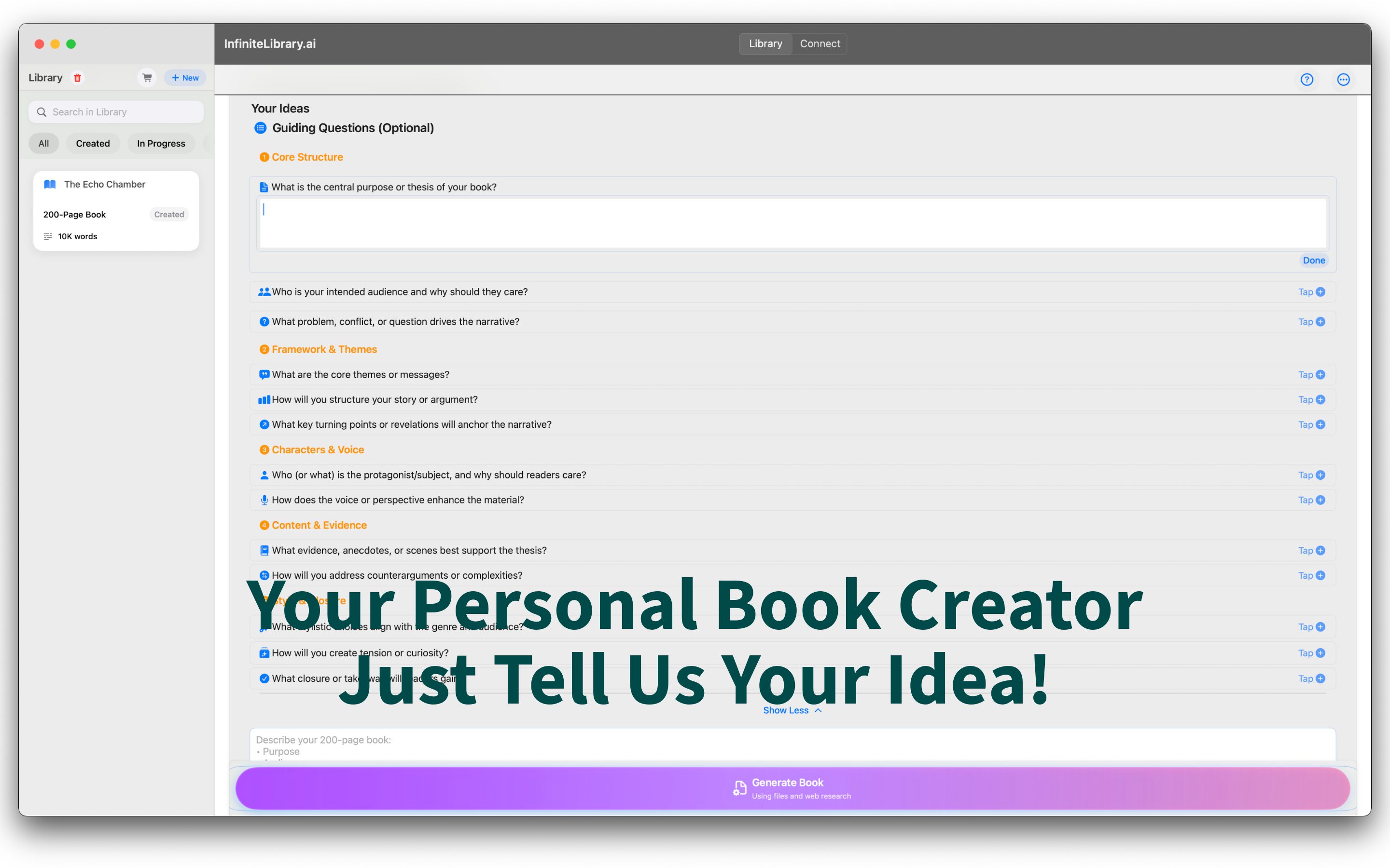 Infinite Library:AI Book Maker screenshot 13