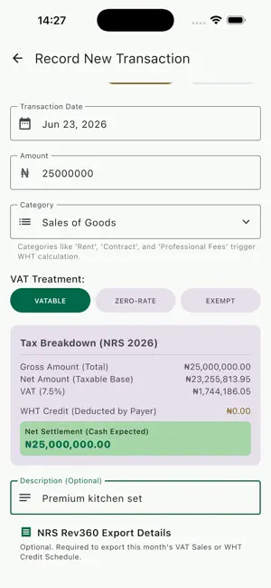 TaxMateNG screenshot 2