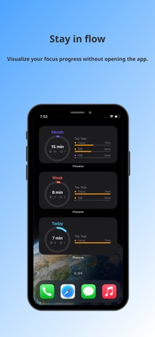 Flowave : Pomodoro Focus Timer Screenshot 3 of 6