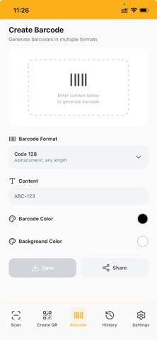 QR Code & Barcode Tools Screenshot 3 of 4