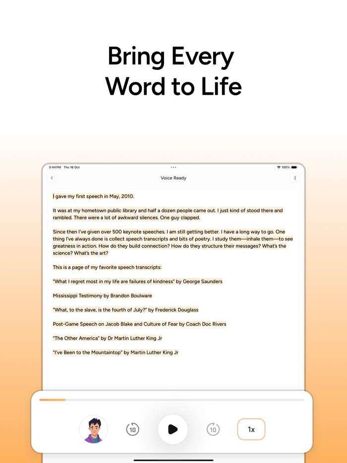 AI Text to Speech and Voice・AIVO