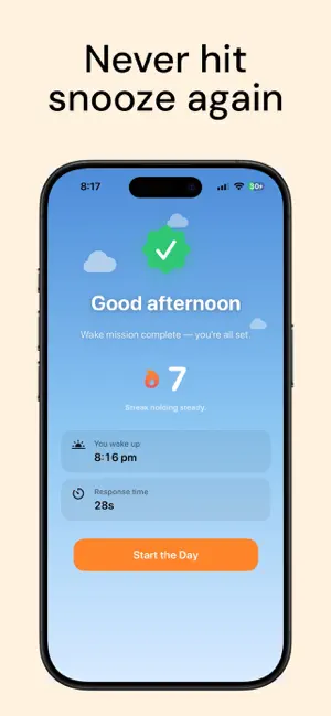Waken: Tasks to Stop Snoozing screenshot 4