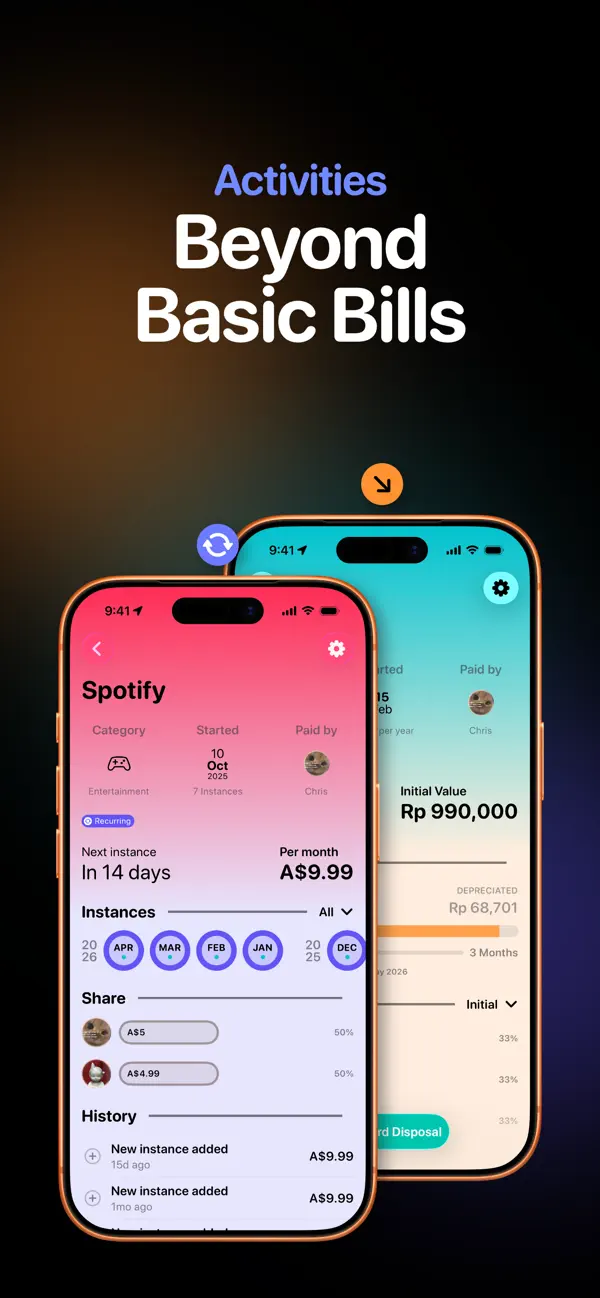 Screenshot #2 pour CollectiveSplit: Resolve Costs