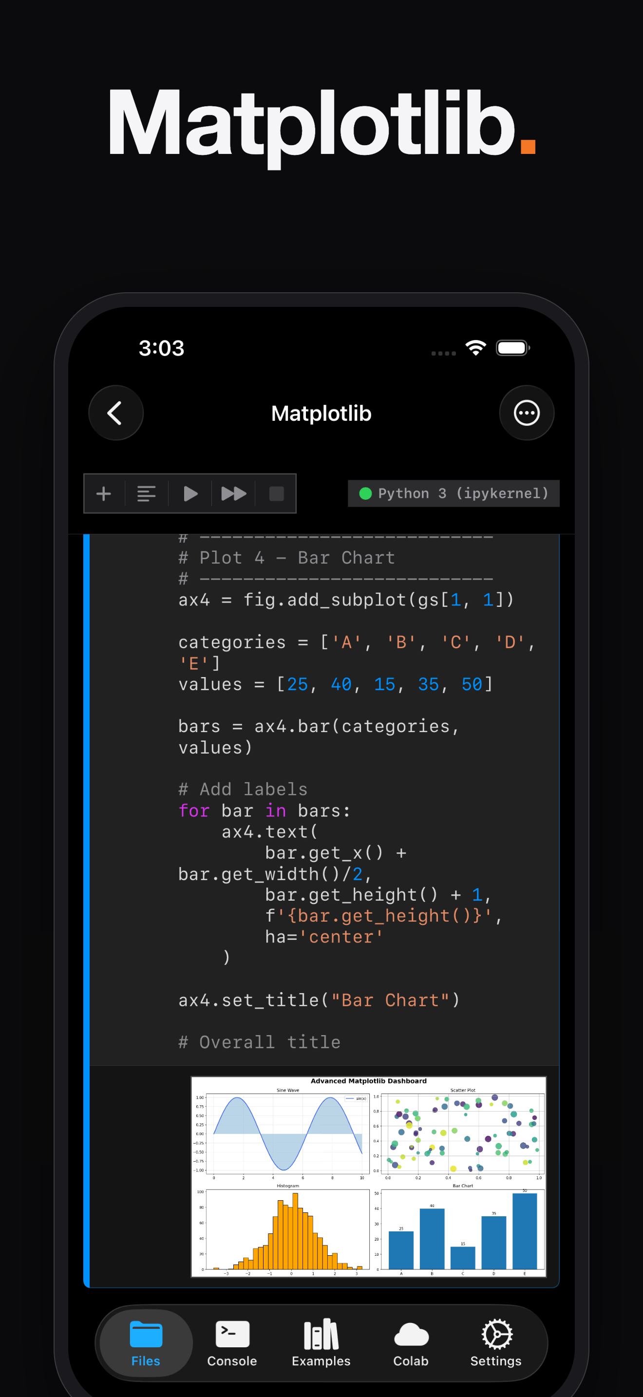 Jupyter Notebook - JuCode screenshot 4