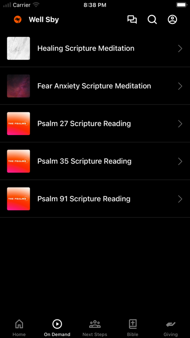 App screenshot