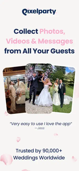 PixelParty: QR Wedding Photos screenshot 1