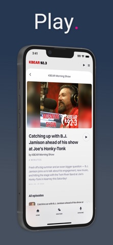 KBEAR 92.3 iPhone screenshot