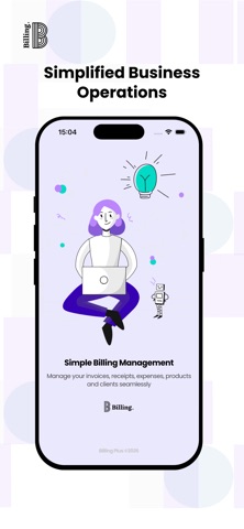 Billing Plus - Invoice,Receipt Screenshot 1 of 10
