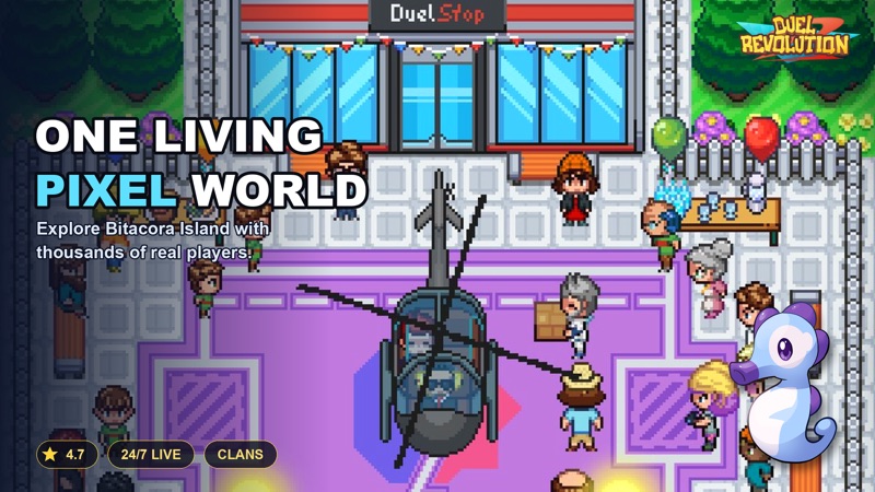 Duel Revolution: Pixel Art MMO screenshot 4