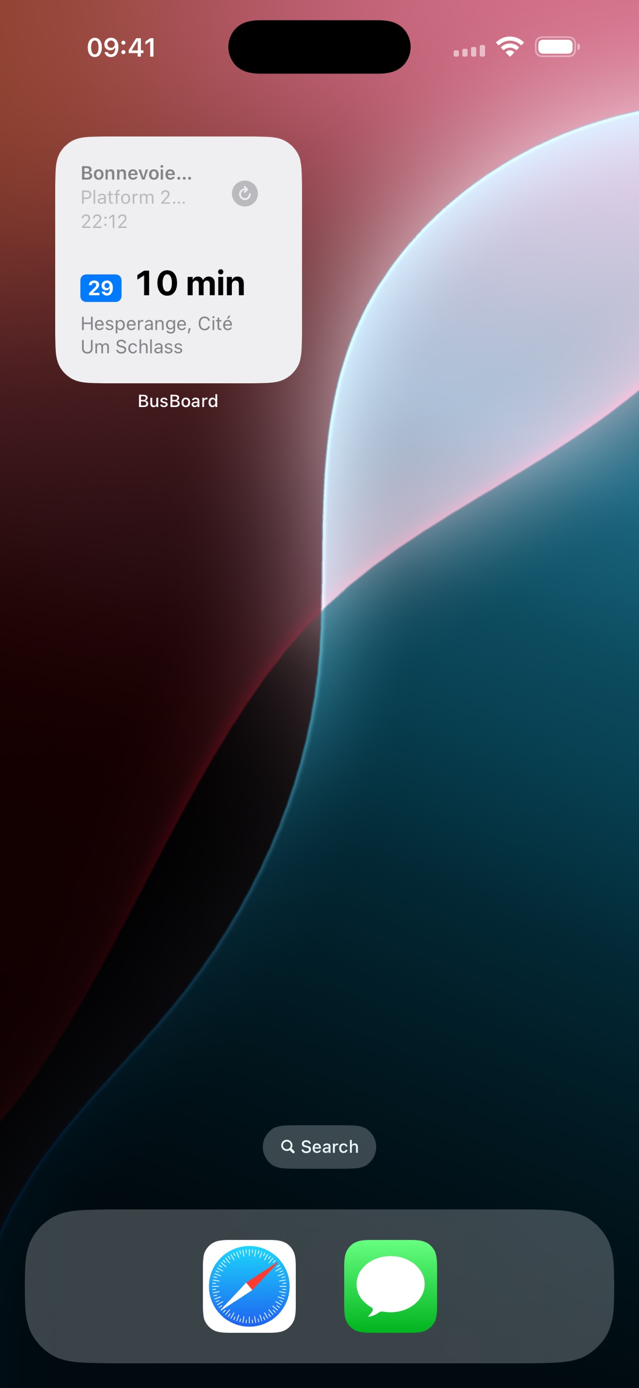 Screenshot 2 of BusBoard Lëtzebuerg