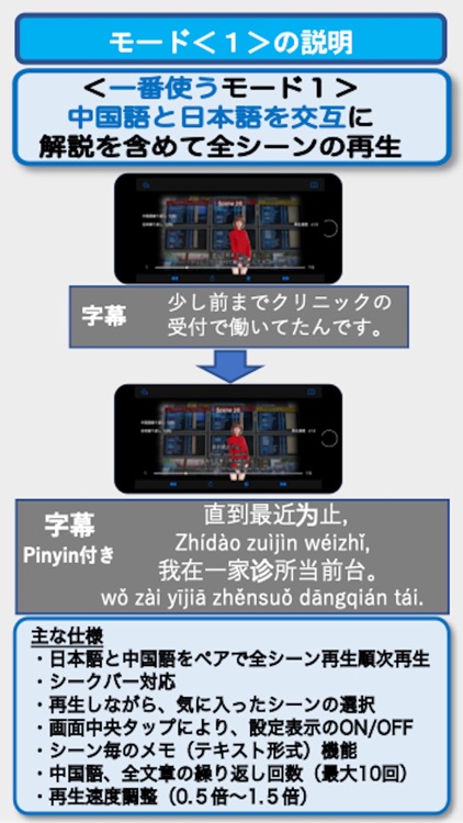 ビジネス中国語会話EpisodeII第1章 screenshot-3