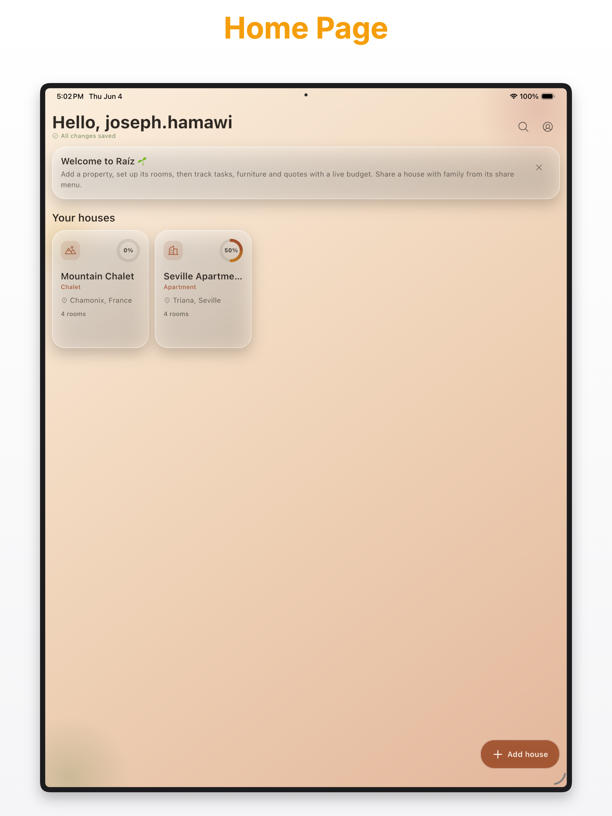 Raíz: Home Renovation Tracker screenshot 13