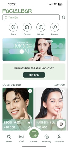 Facial Bar screenshot