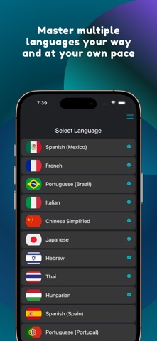 LingoYak: AI Language Tutor iPhone screenshot