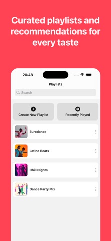 MusiX Pro Offline Music Player iPhone screenshot 3