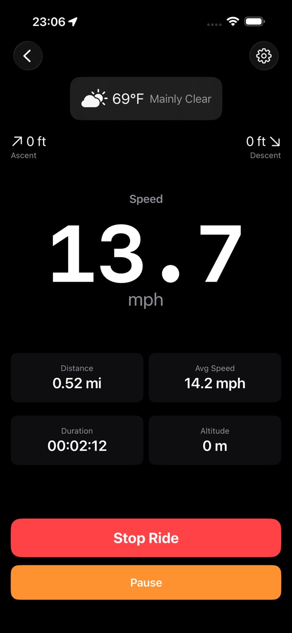 iPhone screenshot