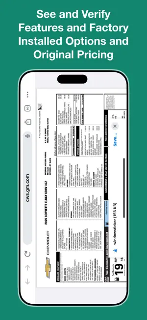Window Sticker Lookup screenshot 3