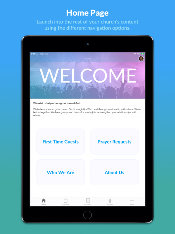 Screenshot #4 pour Church Center App