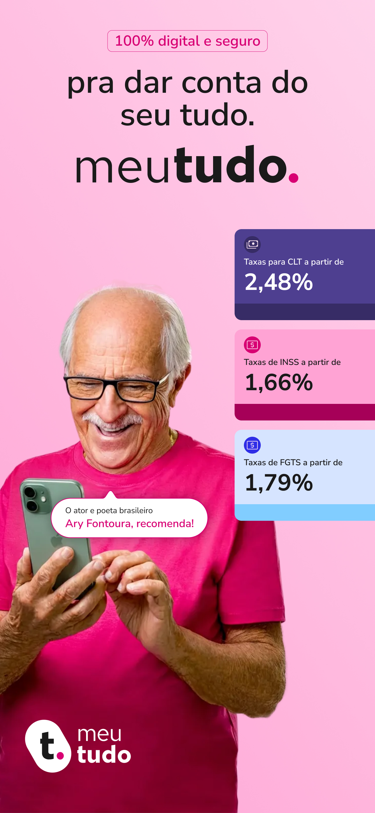 meutudo. Empréstimos, CLT FGTS