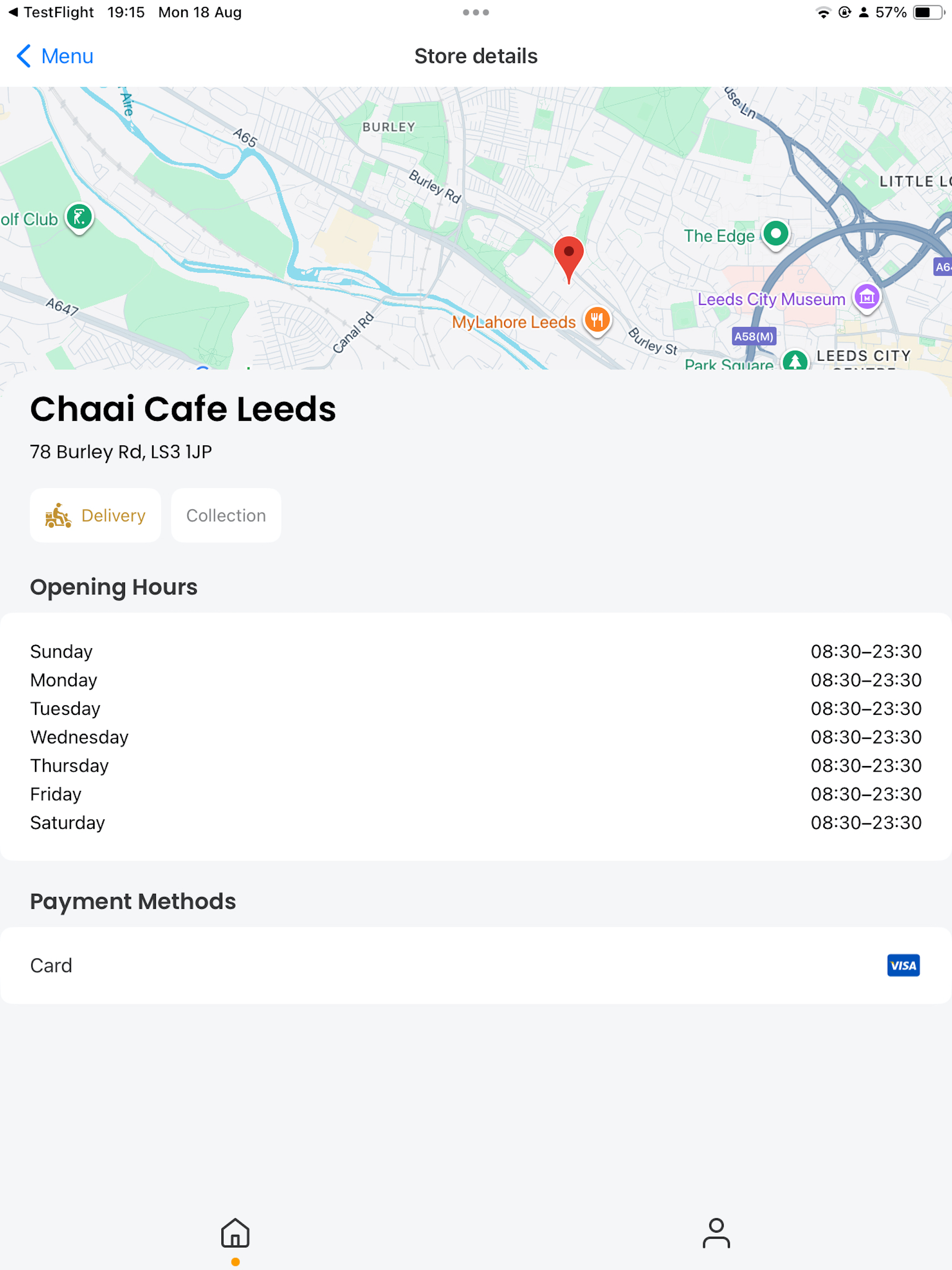 Chaai Cafe - Leeds screenshot 6