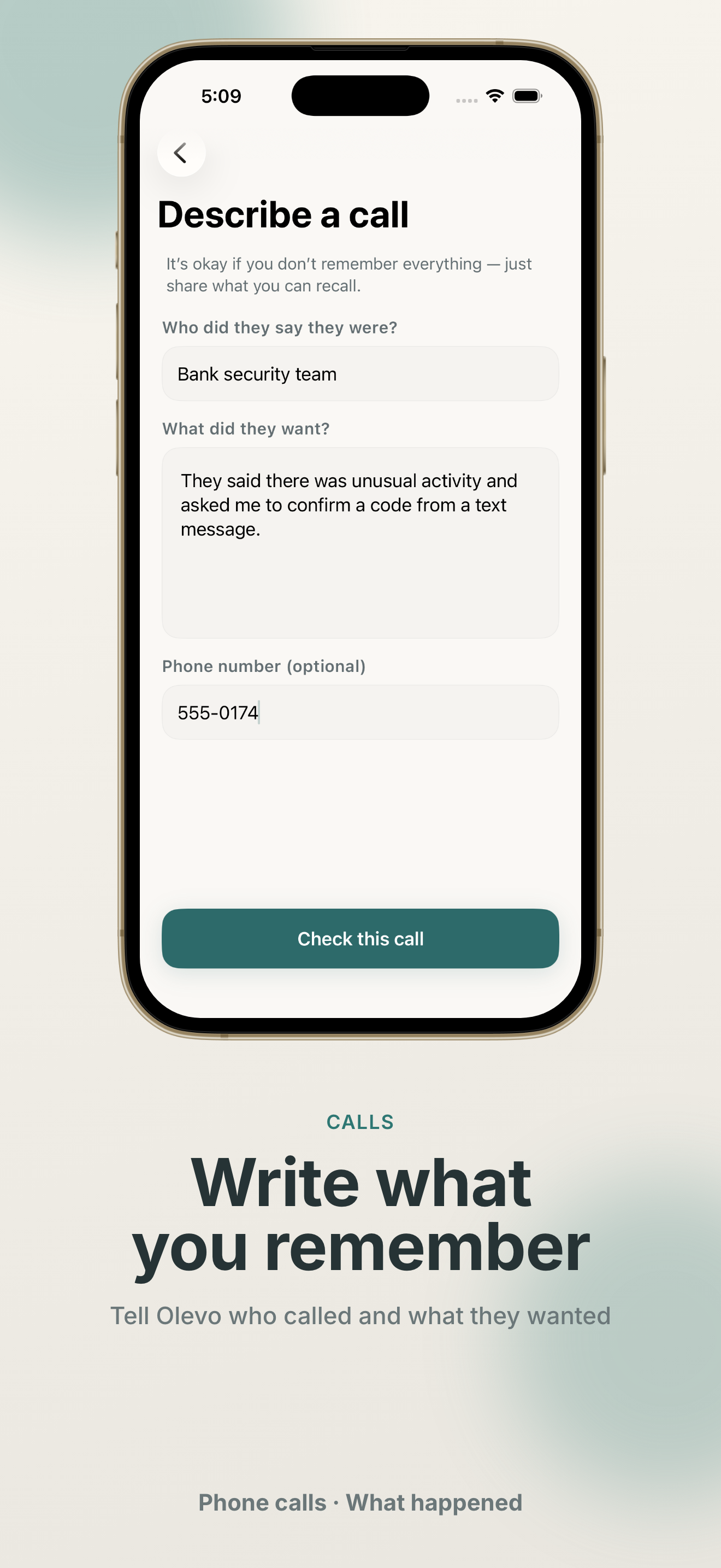 Olevo: Scam & Fraud Check screenshot 6
