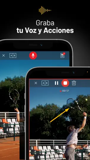 Captura de pantalla de MyDartfish Express: Coach App en iPhone 3