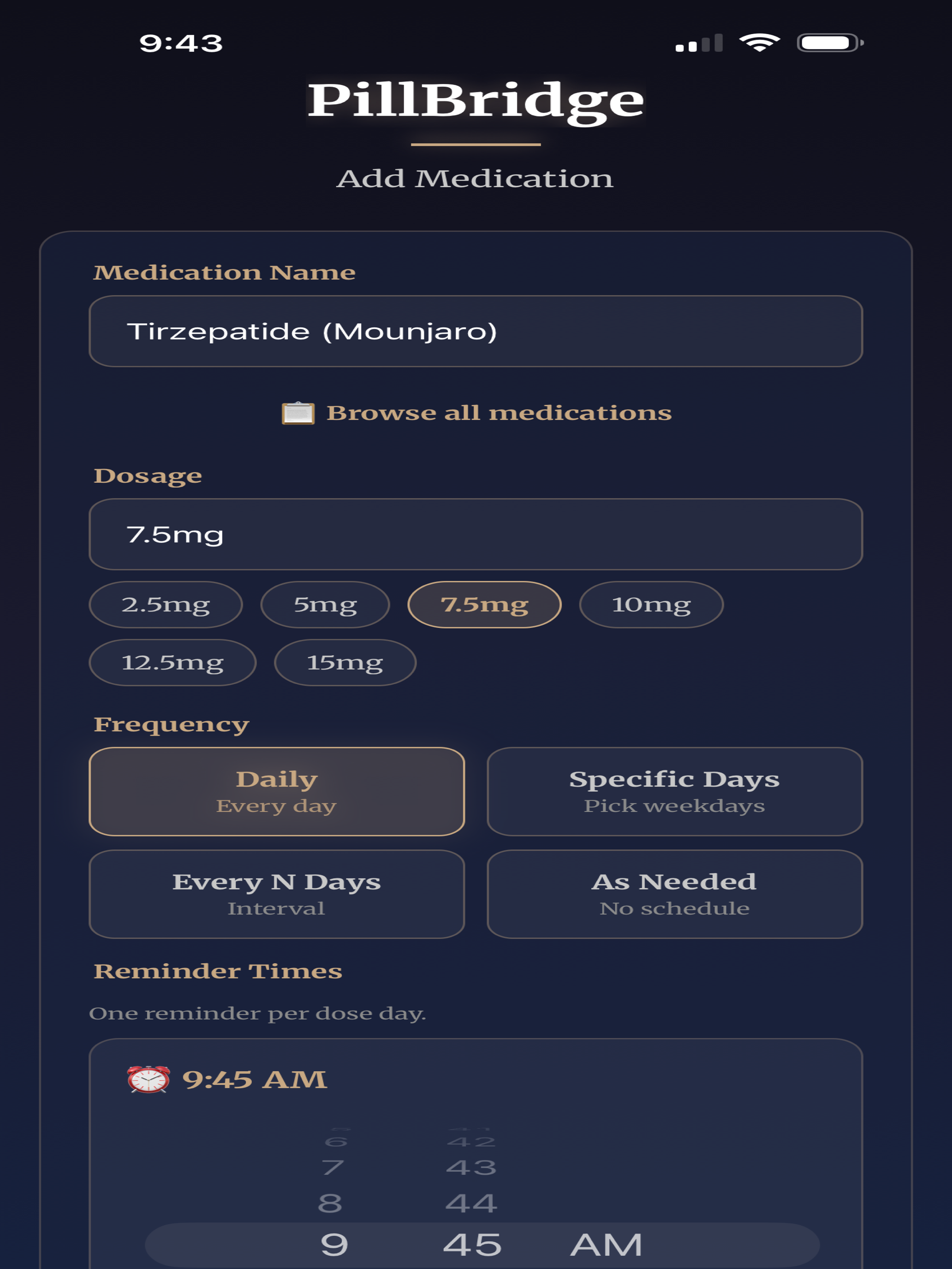 PillBridge: Med Tracker