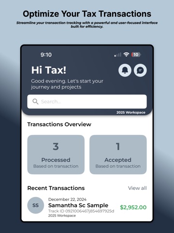 TaxWallet: Pocket Tax Ally! iPad screenshot