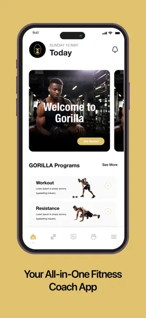 Gorilla-Fitness screenshot 2