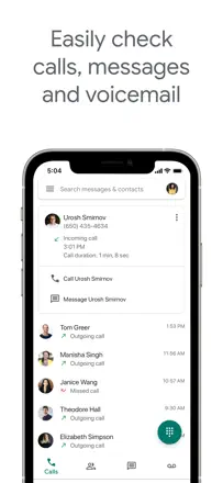 Google Voice : capture d’écran 1 sur 6