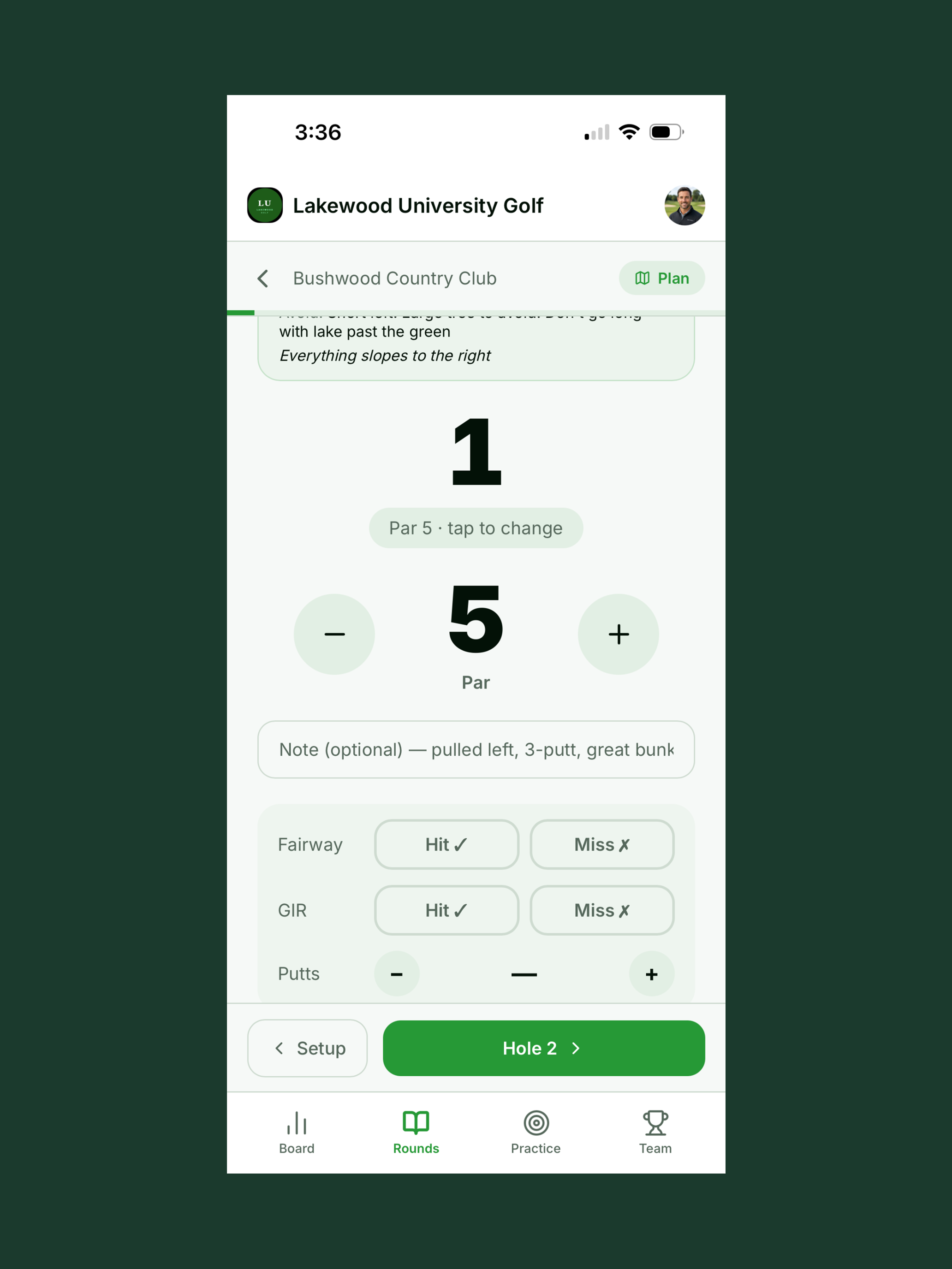 BirdieLab Coach screenshot 9