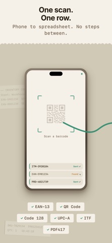 Barcode Sender: Scan to Sheets Screenshot 4 of 6
