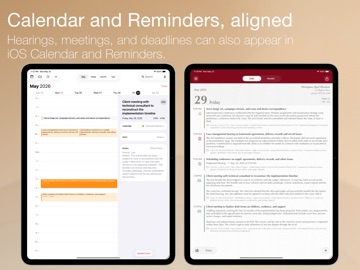 Counsel Planner iPad screenshot