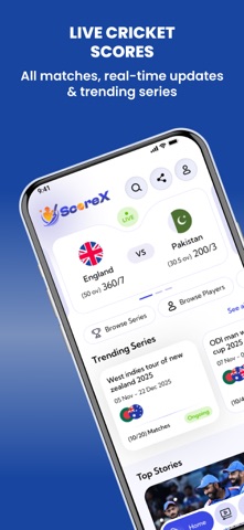 ScoreX screenshot