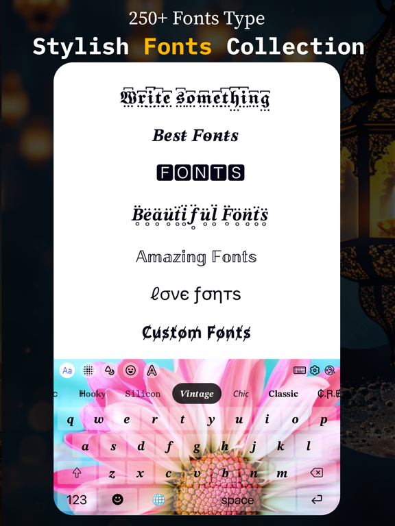 Screenshot #4 pour Clavier et Polices Cool